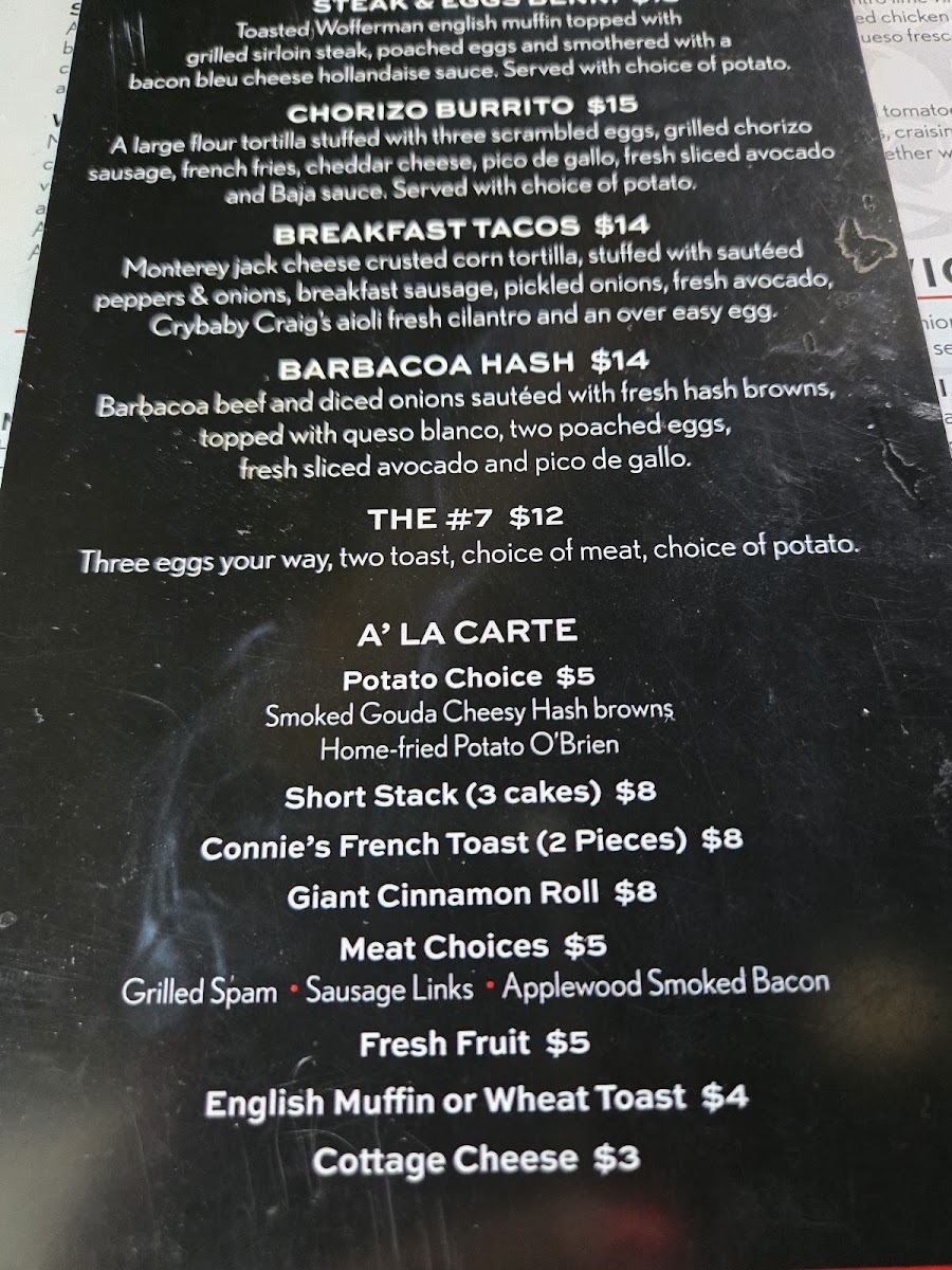MC's Tap House Menu - Image 4